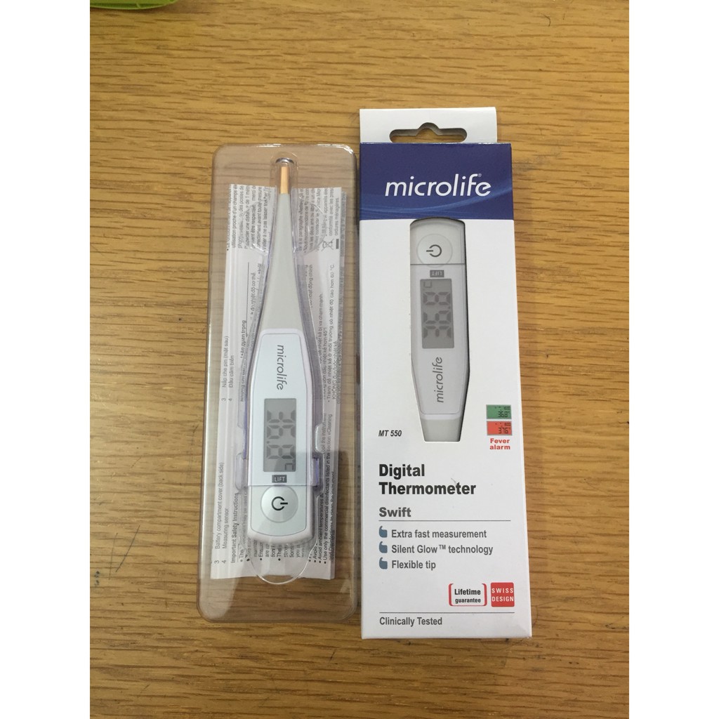 Nhiệt Kế Điện Tử Dạng Bút Microlife MT550