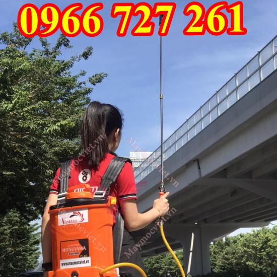 Máy phun thuốc chạy điện 8 lít Mitsuyama TL-8D