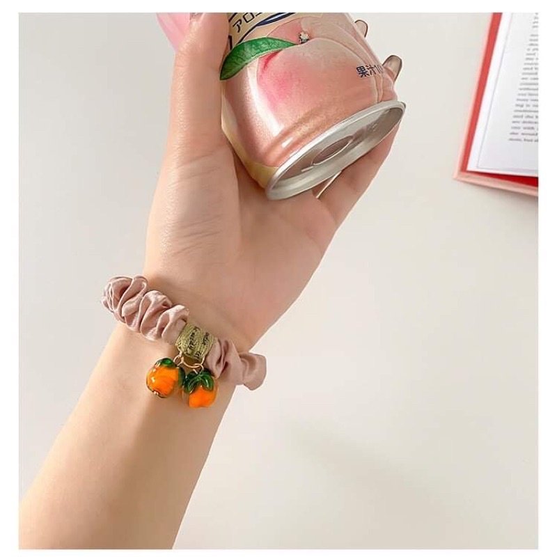 CỘT TÓC VOAN MIX BÍ THỦY TINH DỄ THƯƠNG