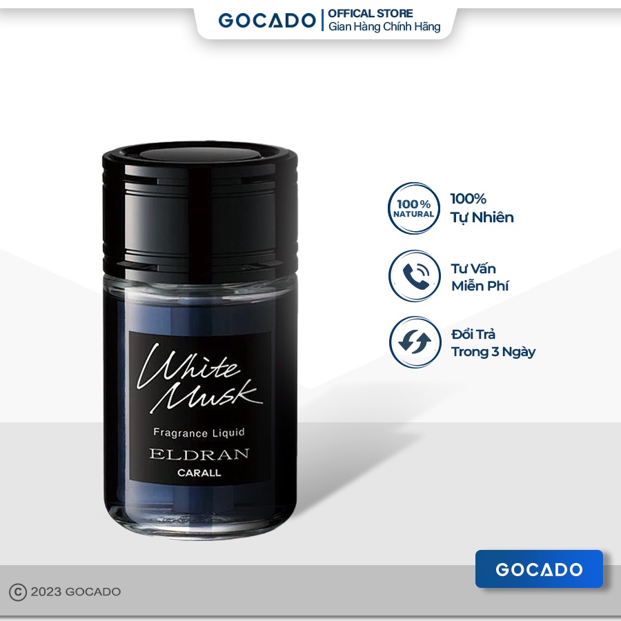 Nước Hoa Ô Tô Cao Cấp GOCADO - ELDURAN RISER WHITE MUSK