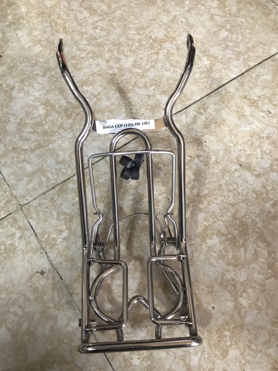 Baga giữa Inox 10ly xe Wave RS 100, Wave @ 2006-2016, Wave S100