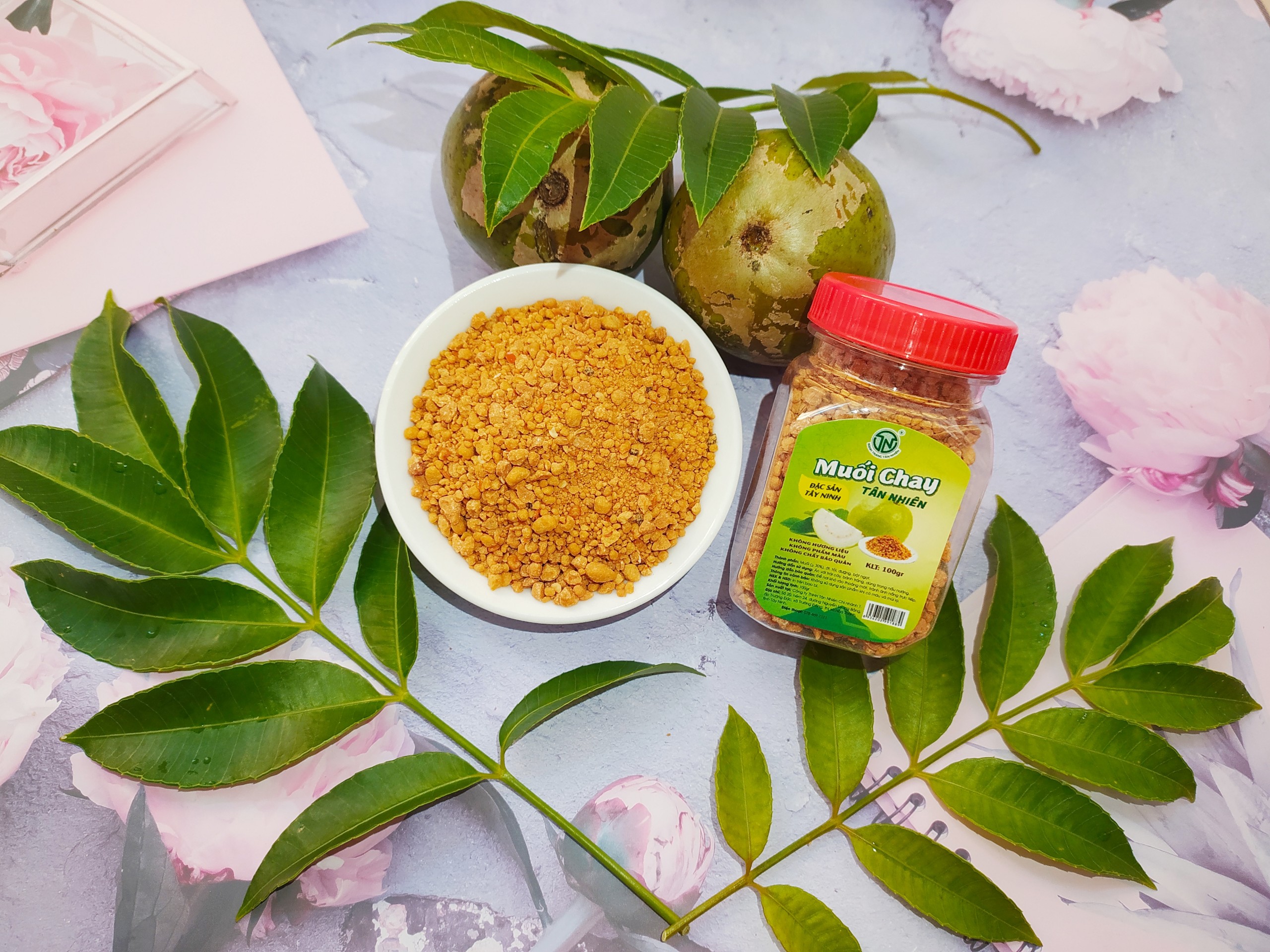 Muối chay Tân Nhiên loại 100g