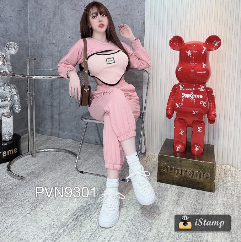 Set thể thao 3 món gạch chân Dio