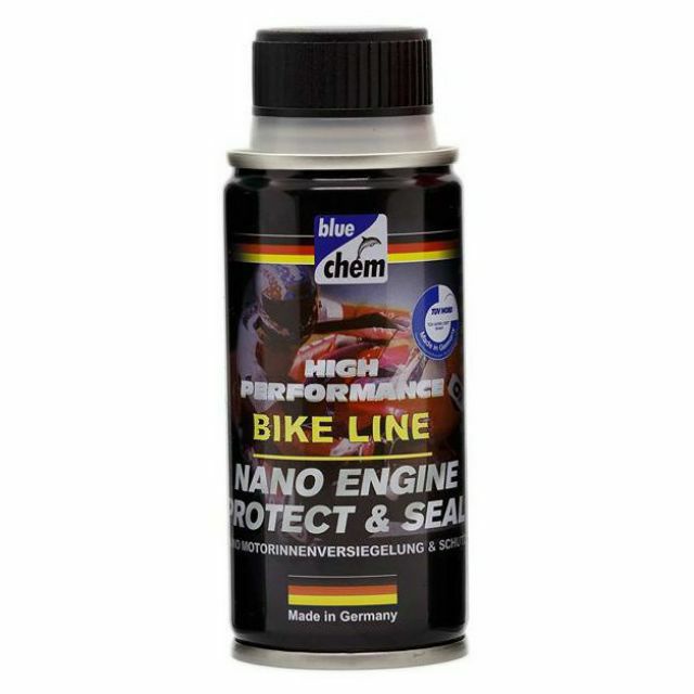 Phụ gia nhớt Bảo Vệ Động Cơ BlueChem Nano Engine Protect & Seal cho xe máy - 50 mL