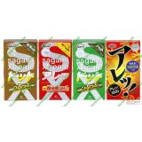 4 hộp x 10 bao cao su feel up + feel long + green + are are