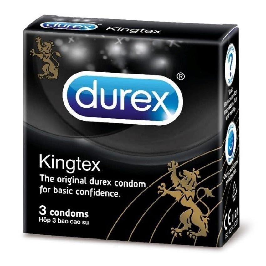 Bao cao su Durex Kingtex 3 bao