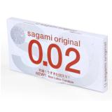 Bao cao su SAGAMI ORIGINAL 0.02 (Hộp 2 bao)