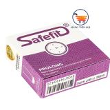 Bao cao su Siêu mỏng Kéo dài thời gian Safe Fit Prolong - 3 chiếc