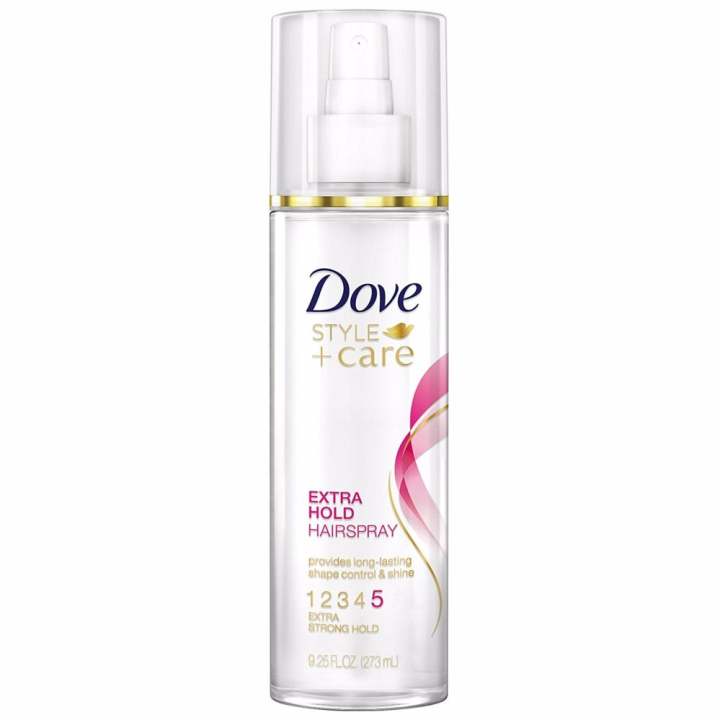 Bình xịt gel tạo nếp & mượt tóc Dove Style+Care Hairspray Non-Aerosol Extra Hold 273ml (Mỹ)