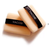 Bộ 2 bông phấn khô trang điểm vuông Vacosi collection Pro-makeup BP-02 .