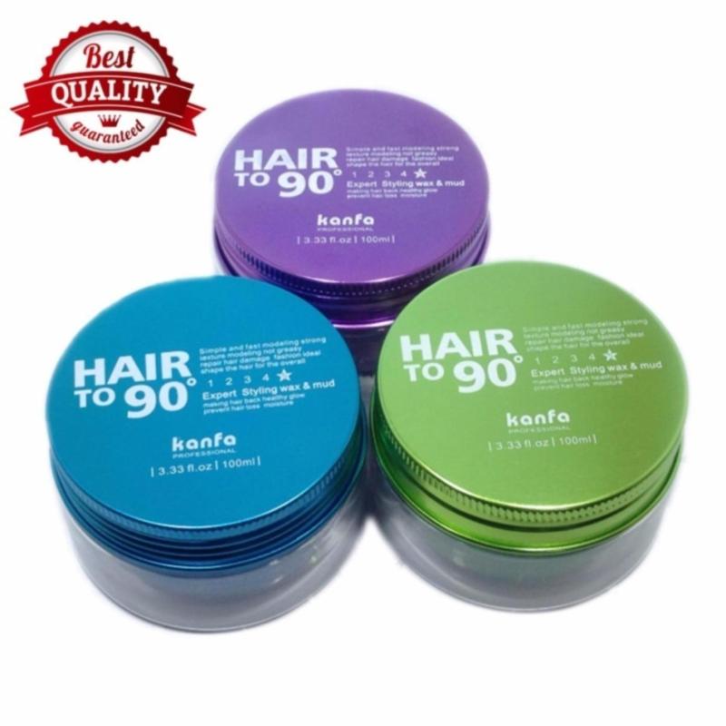 Sáp vuốt Tóc 90 Wax đặc trị những mái tóc mỏng, khó giữ nếp
