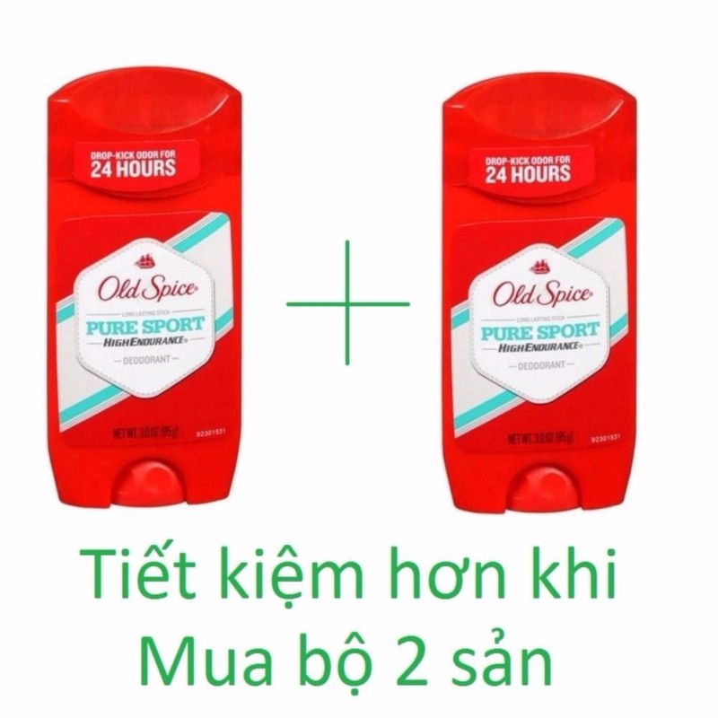 Bộ 2 lăn khử mùi Old Spice Pure Sport High Endurance 85g tốt nhất
