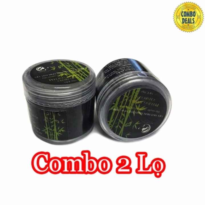 Bộ 2 lột mụn than tre lê thanh lột sạch tận gốc mụn đầu đen mụn cám