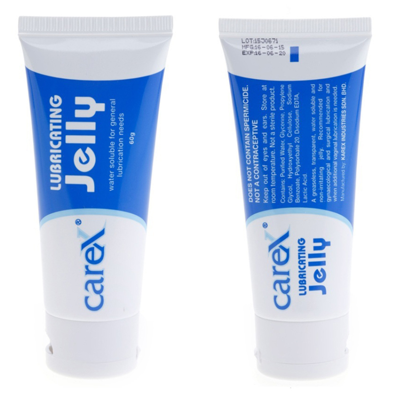 Bộ 2 tuýp gel bôi trơn CareX Lubricating Jelly 60g (Xanh)