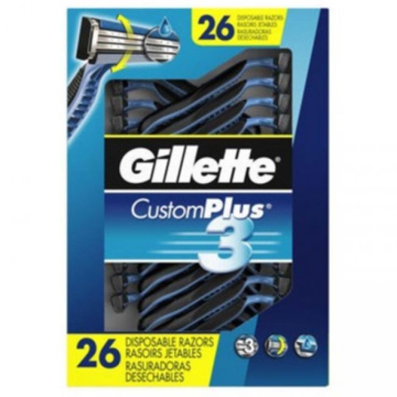 Bộ 26 lưỡi dao cạo râu Gillette Custom Plus 3