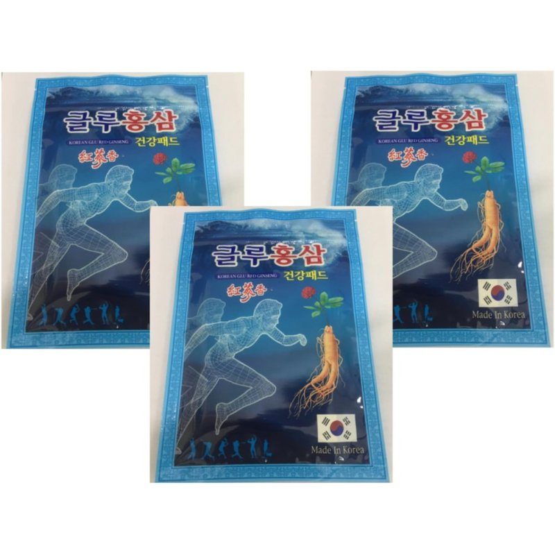 Bộ 3 Túi Cao Dán Chiết Xuất Hồng Sâm Giảm Đau Nhức 60 Miếng tốt nhất