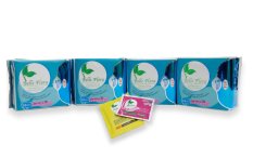 HCMBộ 4 gói băng vệ sinh ban đêm cotton BELLE FLORA Gói 10 miếng