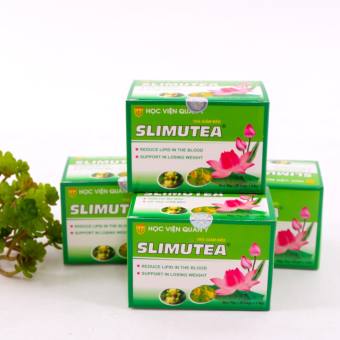 Bộ 4 hộp trà giảm cân Slimutea Học viện quân y