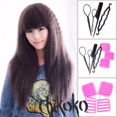 Bộ 4 món làm tóc đa năng+ 03 dụng cụ dập xù CHIKOKO đa năng