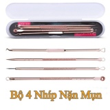 Bộ 4 nhíp gắp mụn cao cấp Smartbuy