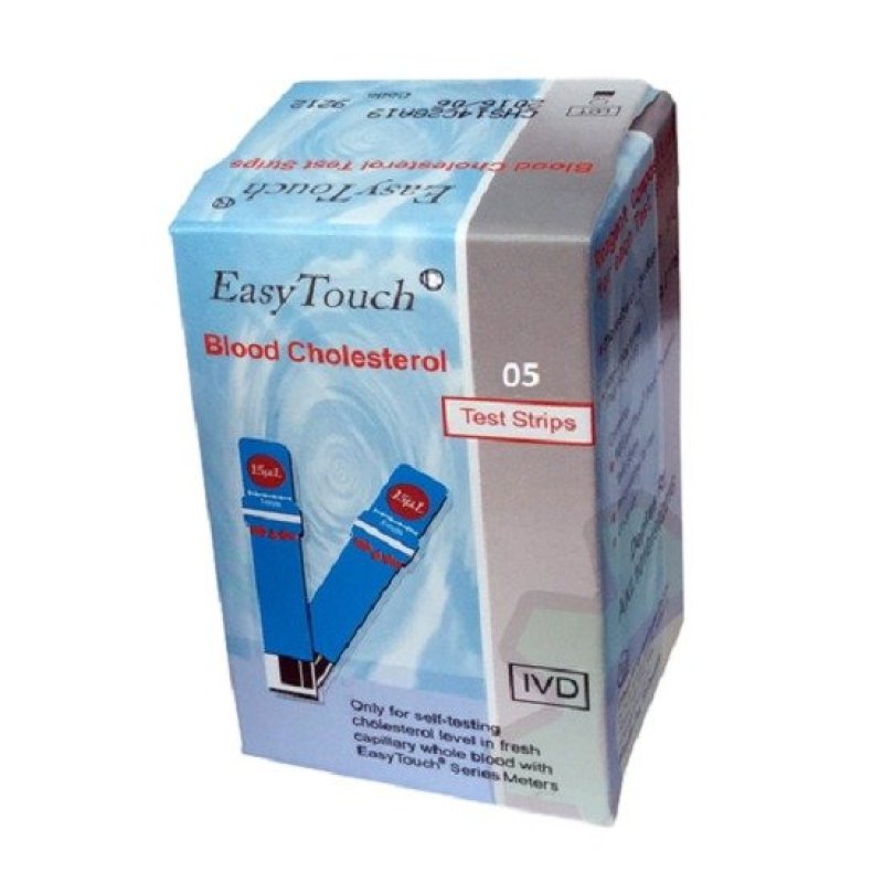 Que thử Cholesterol dùng cho máy Easy Touch ET322 ( bộ 5 que )