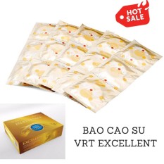 Bộ 50 chiếc bao cao su giá rẻ dành cho gia đình VRT Excellent