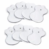 Bộ 8 Miếng Dán dùng cho Máy Mát Xa trị liệu (Trắng)
