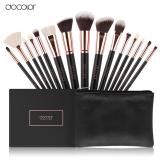 [HCM]Bộ Cọ Trang Điểm Docolor 15 Pieces Rose Gold Makeup Brushes Set