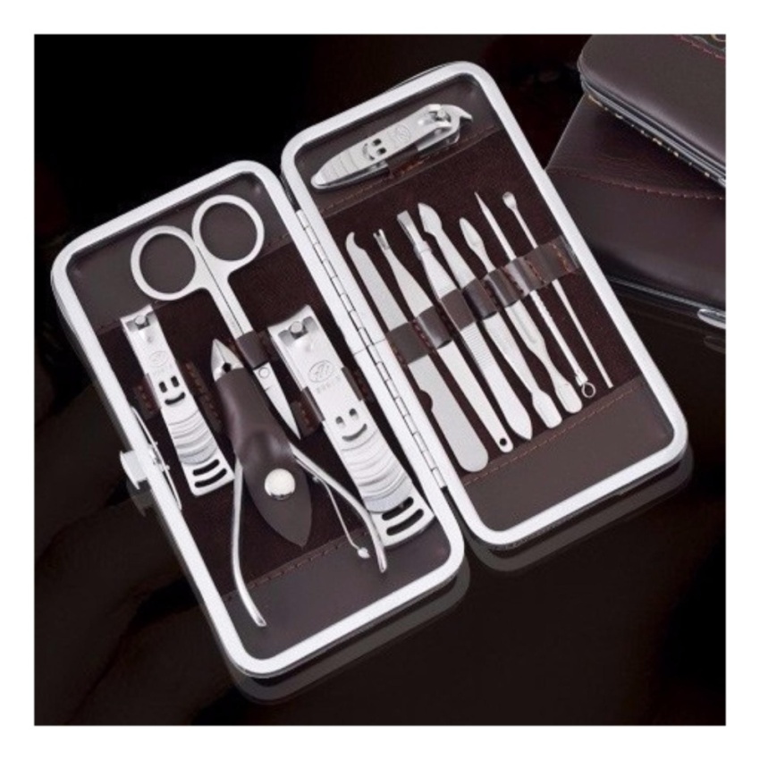 Bọ dụng cụ chăm sóc móng mini 12 món-TPD