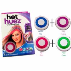 Bộ hộp phấn nhuộm tóc Hot huez ( gồm 4 màu )