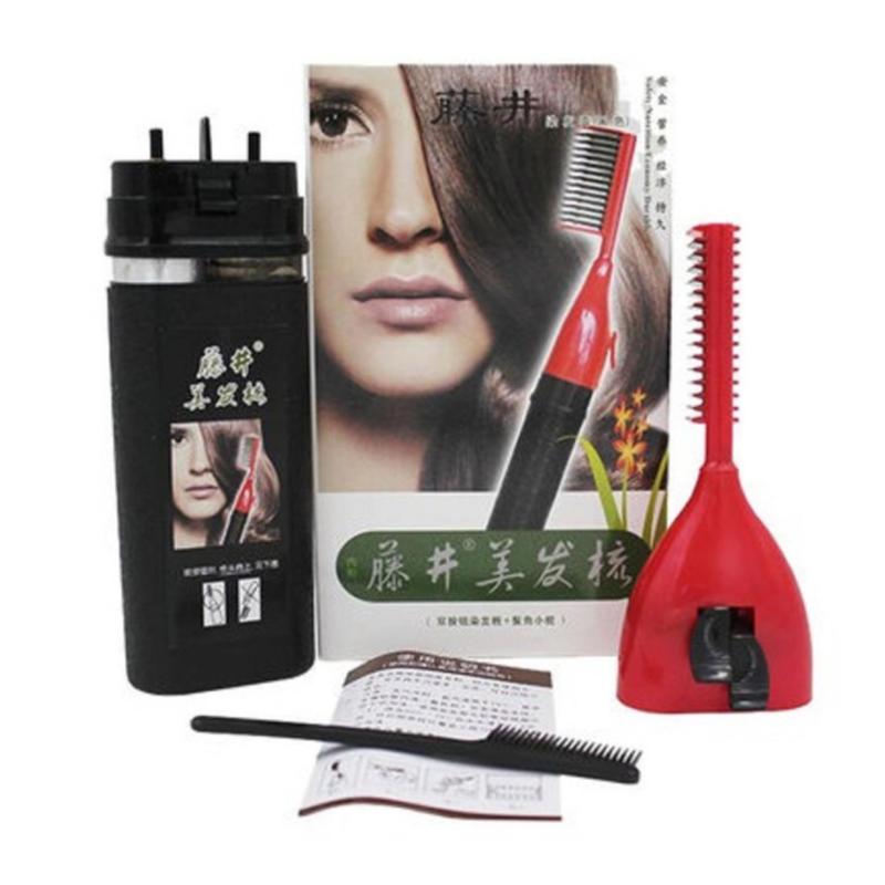 Bộ nhuộm tóc kèm lược thông minh AILIANG 100ml (Đen)