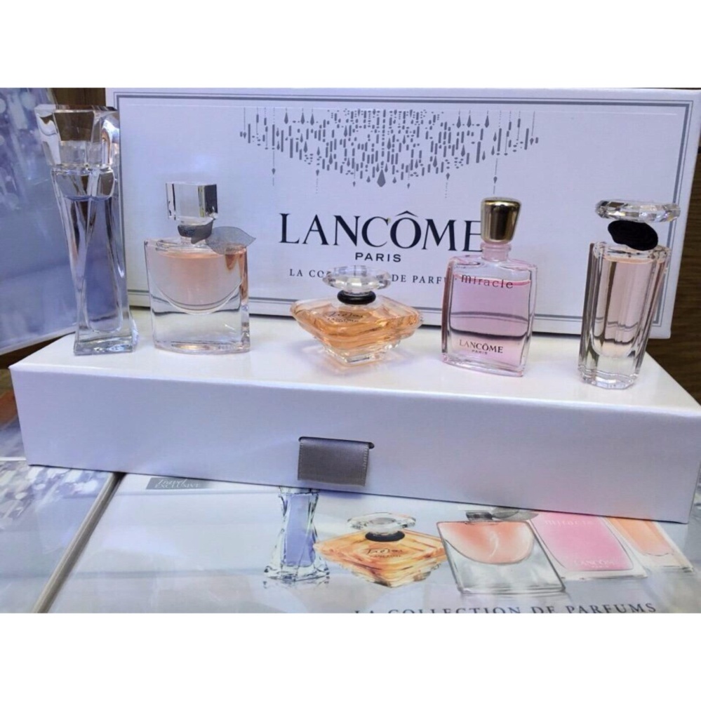 Bộ nước hoa Lancome Paris 5 chai mini