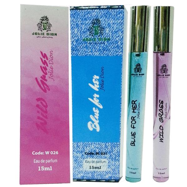 Bộ nước hoa nữ Wild grass 15ml và Blue For her eau de parfum 15ml