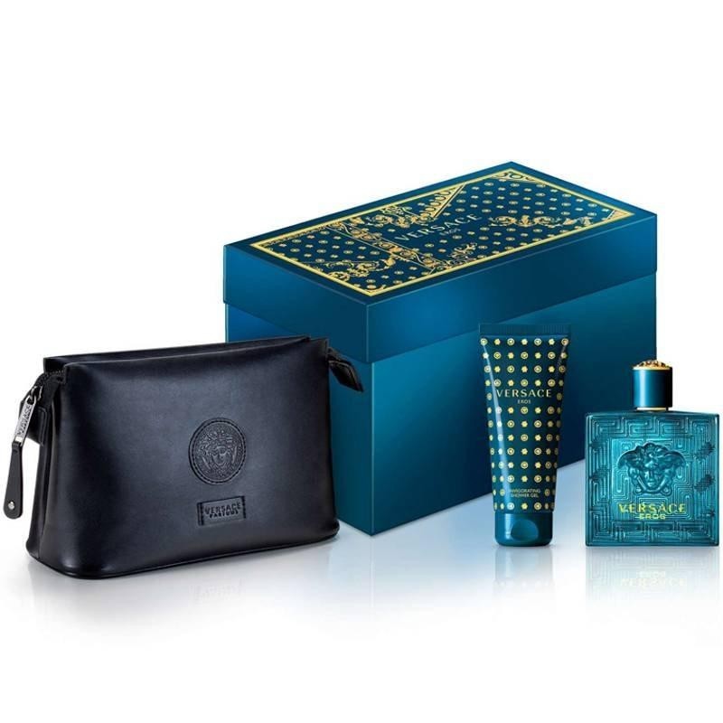Bộ quà tặng Versace Eros EDT 100ml và Gel tắm 100ml kèm túi xách cao cấp