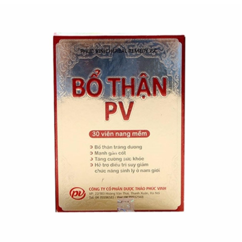 Bổ Thận PV (30 viên/hộp) tốt nhất