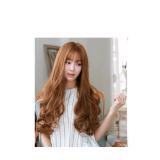 Bộ Tóc Xoăn Lọn Mái Thưa Nâu Vàng MHS33