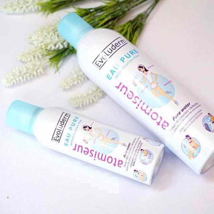 Bộ Xịt khoáng Evoluderm 400ml và 150ml