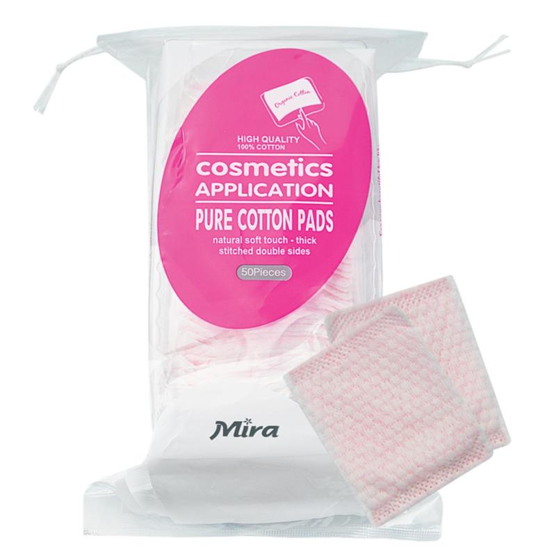 Bông tẩy trang Mira Fure Cotton Pads Cao cấp Hàn Quốc (50 miếng) - Hàng chính hãng cao cấp