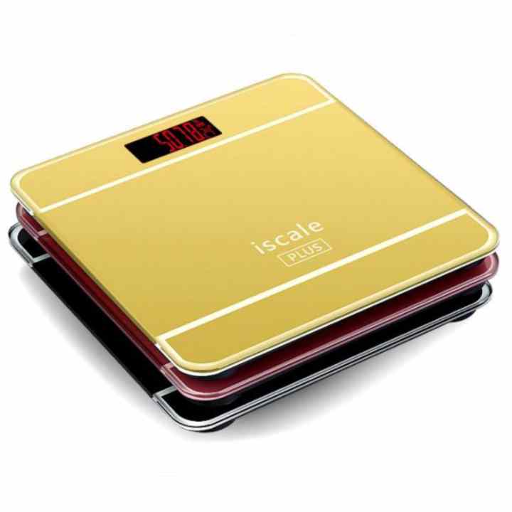 Cân sức khỏe điện tử kèm đo nhiệt độ phòng cao cấp IsCale Plus mới nhất 2017