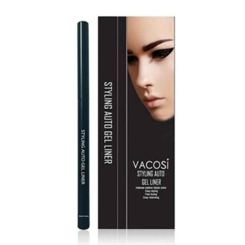 Chì kẻ mắt dạng gel Vacosi Styling Auto Gel Eyeliner EL01 (Đen)