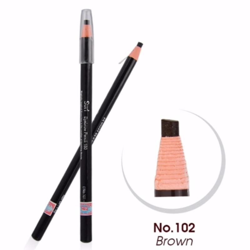 Chì Kẻ Mày Xé Suri Eyebrow Pencil Hàn Quốc E271-102 (Màu nâu) cao cấp