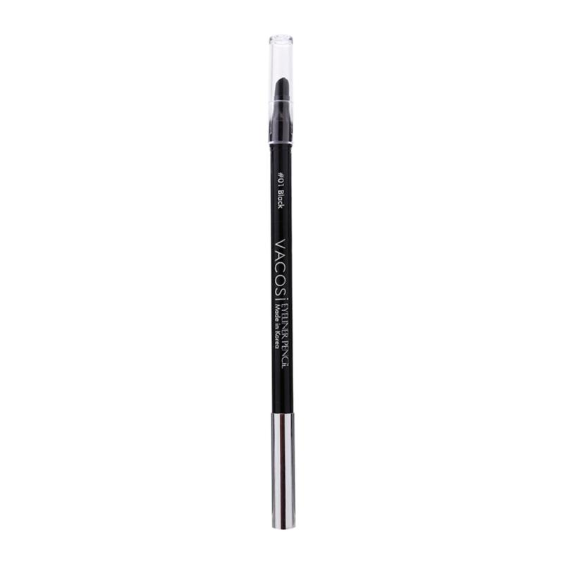 Chì Kẻ Viền Mắt Hai Đầu Vacosi Eyeliner Pencil No.1 Black