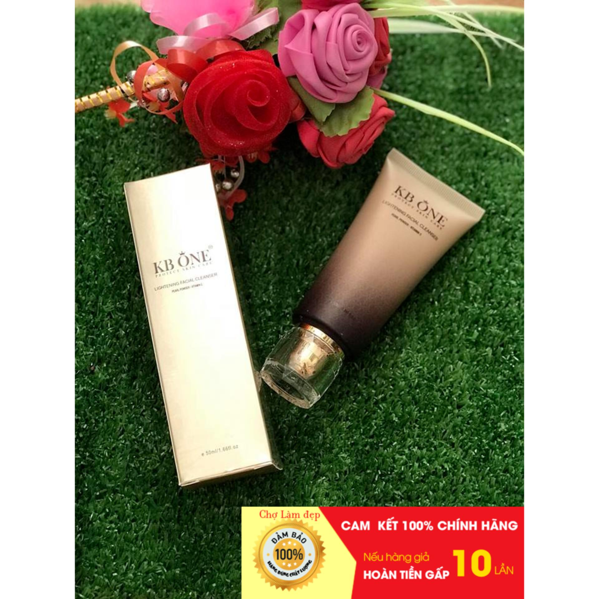 [HCM][ Chính hãng ] [Chính hãng] Sữa Rửa Mặt Ngọc Trai Sáng Da KBOne 100ml