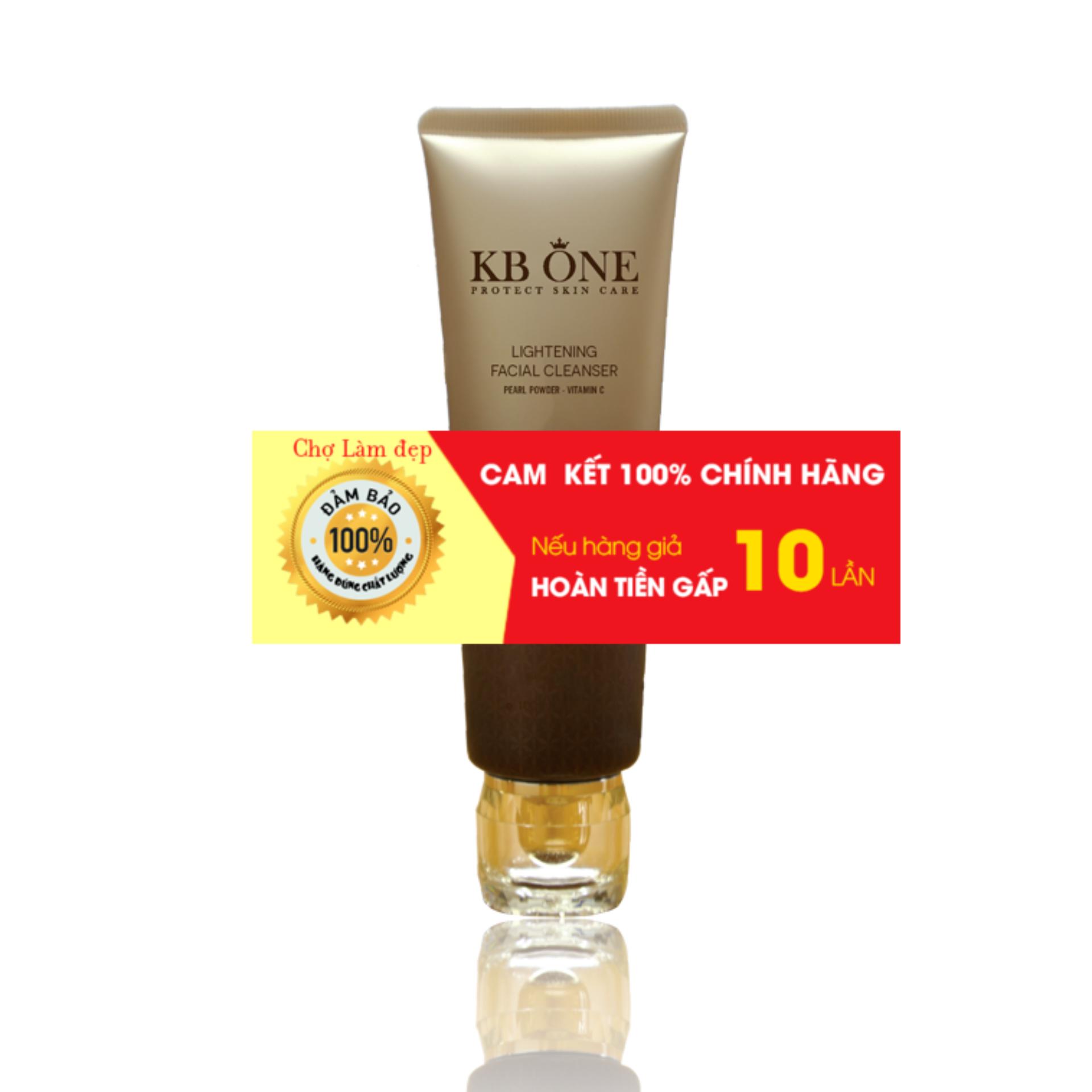 [HCM][ Chính hãng ] [Chính hãng] Sữa Rửa Mặt Ngọc Trai Sáng Da KBOne 100ml