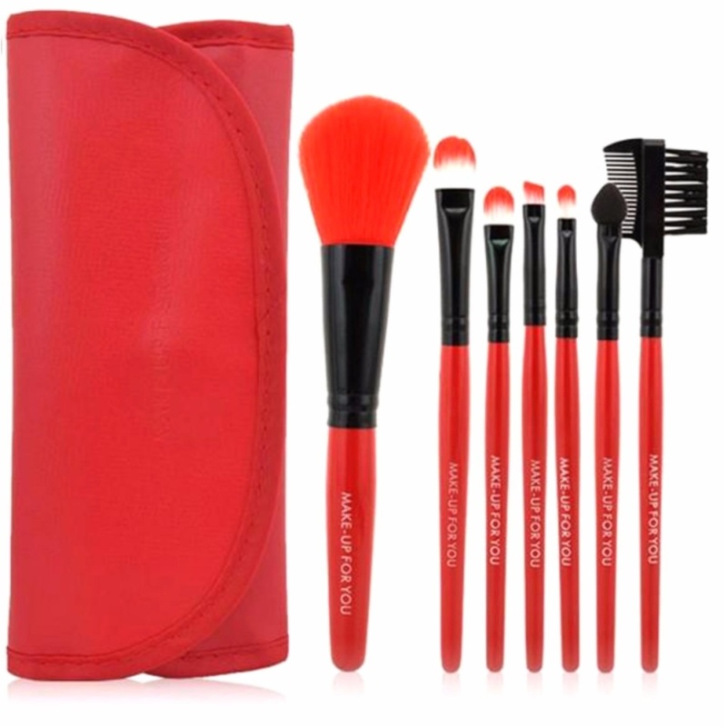 Cọ 7 món Makeup For You cho người mới học trang điểm + Tặng Kèm bao đựng đỏ nhập khẩu