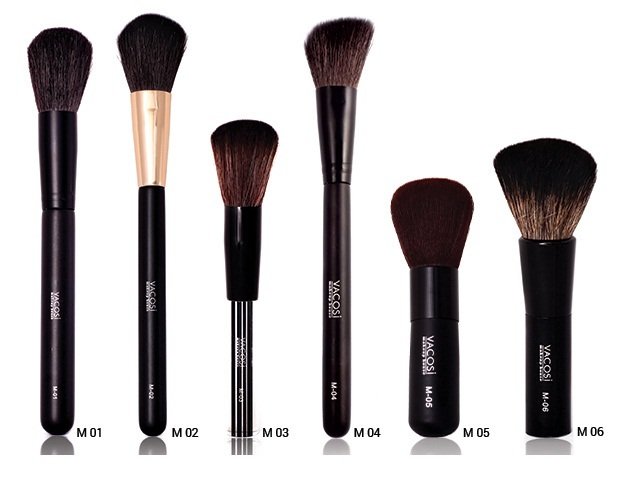 Cọ phủ cán ngắn Vacosi collection Pro-makeup M-05