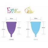 Cốc nguyệt san EVA Cup Made in USA (tặng kèm cốc khử trùng + 10 viên khử trùng)