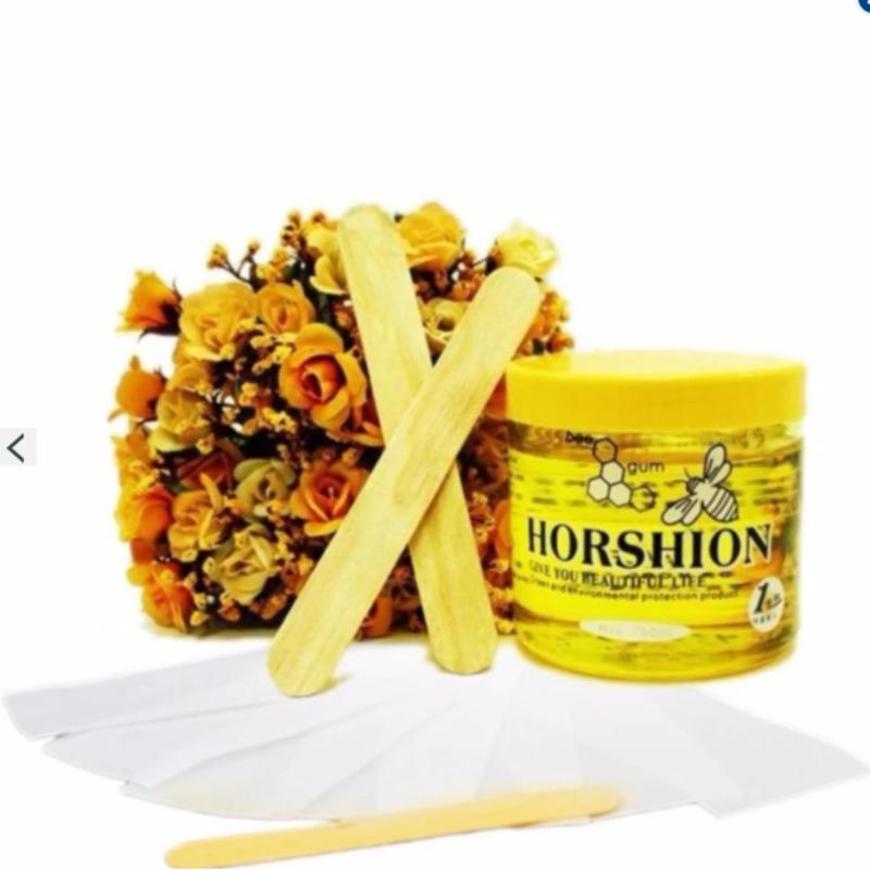 COMBO 1 Gel Wax lạnh tẩy lông Horshion + giấy Wax lông cao cấp (100 tờ) nhập khẩu