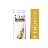 Combo 2 Dầu Gội Sạch Gàu Nuôi Dưỡng Da Đầu Clear Thảo Dược 180g