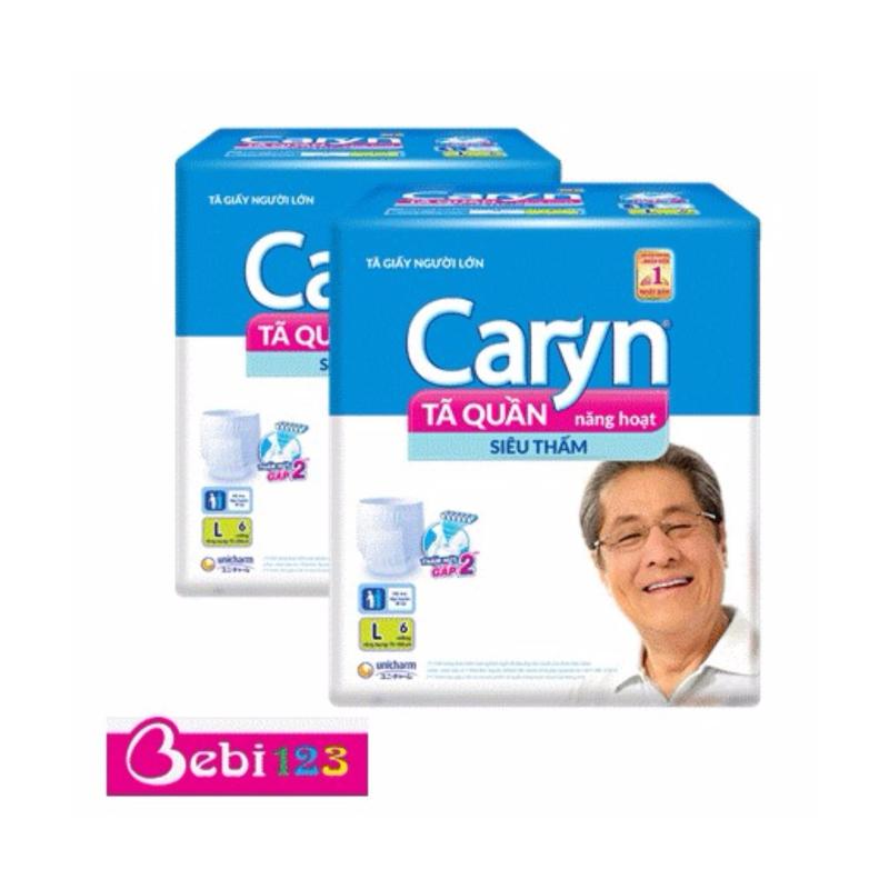 Combo 2 Gói Tã Quần Người Lớn Caryn Siêu Thấm L6 tốt nhất